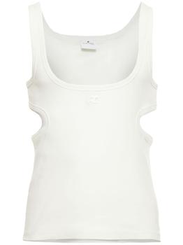 推荐Cutout Cotton Tank Top商品