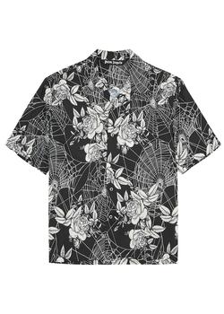 推荐Printed satin shirt商品