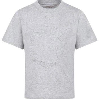 推荐T-shirt Grigia Per Bambino Con Logo商品