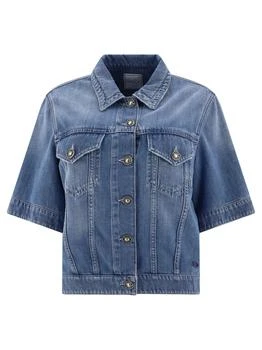JACOB COHEN | Denim Jacket Jackets Light Blue,商家Wanan Luxury,价格¥3579