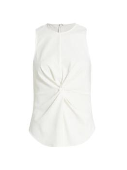 推荐Andrea Sleeveless Knotted Top商品