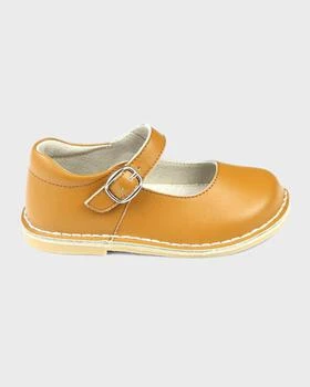 L'Amour Shoes | Girl's Grace Mary Jane Leather Shoes, Baby/Toddlers/Kids,商家Neiman Marcus,价格¥413