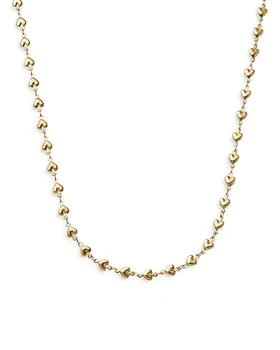 Crystal Haze | Jewelry Habibi Heart Chain Necklace, 18.5",商家Bloomingdale's,价格¥786