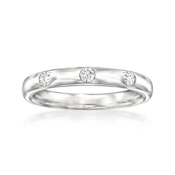 RS Pure by Ross-Simons Diamond Ring in Sterling Silver