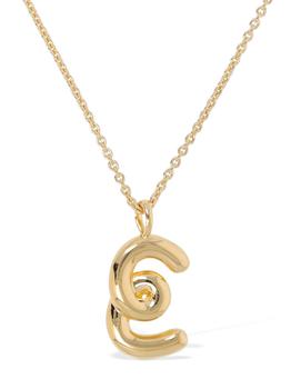 推荐Curvy Molten "e" Pendant Necklace商品