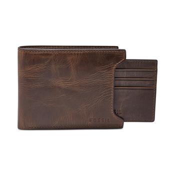 Fossil | Men's Derrick 2 In1 Bifold Leather Wallet商品图片,