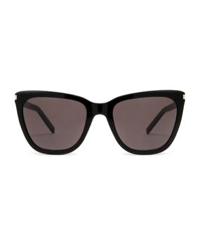 推荐Sl 548 Slim Black Sunglasses商品
