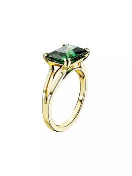 商品Swarovski | Matrix Goldtone & Crystal Cocktail Ring,商家Saks Fifth Avenue,价格¥944图片