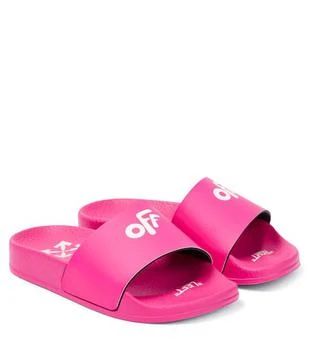 Off-White | Logo橡胶凉拖鞋,商家MyTheresa CN,价格¥688