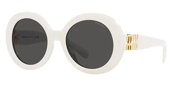 推荐Dark Grey Round Ladies Sunglasses MU 11YS 1425S0 55商品