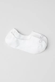 Alo | Unisex Conceal Sock - White/Dove Grey,商家Alo yoga,价格¥133