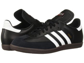 Adidas | 男款 Samba  Classic 休闲鞋 黑白色 115191商品图片,