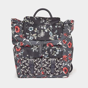 tory burch lee双肩包, Tory Burch | Fantasy Naylon Backpack Flowers商品图片 满$250减$20, 满减