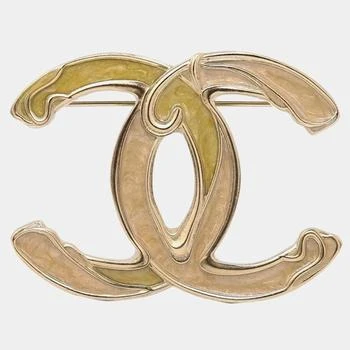 [二手商品] Chanel | Chanel CC Brooch Pin Gold 10P,商家The Luxury Closet,价格¥6031