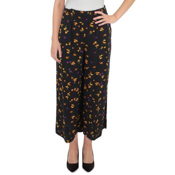 推荐Jessica Simpson Womens Senna Floral Cropped Wide Leg Pants商品