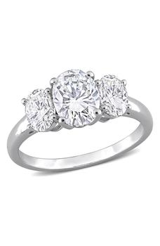 商品DELMAR | Sterling Silver Dew Created Moissanite Ring,商家Nordstrom Rack,价格¥1371图片