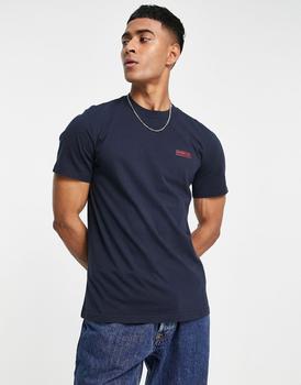 Barbour International, Barbour International | Barbour International slim fit logo t-shirt navy Exclusive at ASOS商品图片 