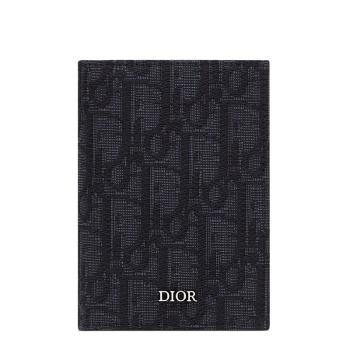 商品Dior | 【预售3-7天】DIOR/迪奥 21春夏 男士黑色Oblique提花老花帆布双折卡包卡片夹2ESCH138YSE_H03E,商家IWCOCO,价格¥3011图片
