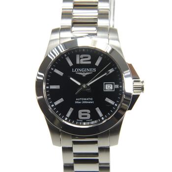 手表浪琴, Longines | Conquest Automatic Black Dial Ladies Watch L3.276.4.58.6商品图片 5.7折
