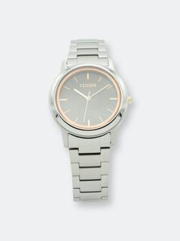 Citizen | Citizen Women's Eco Drive Titanium Dress Watch Silver (Grey) ONE SIZE商品图片,额外9.5折, 额外九五折