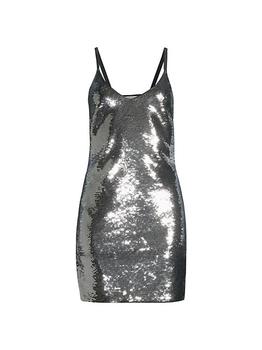 商品Michael Kors | Metallic Sequin Slip Dress,商家Saks Fifth Avenue,价格¥2038图片