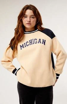 推荐Michigan Raglan Crew Neck Sweatshirt商品
