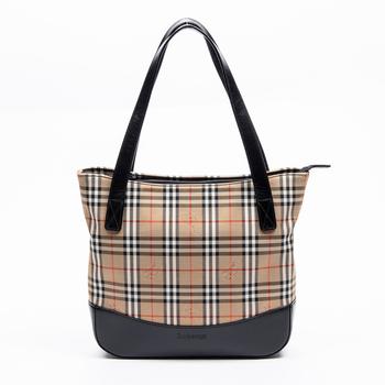 burberry托特包, [二手商品] Burberry | Burberrys Small Square Shoulder Tote商品图片 