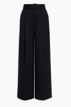 IRIS & INK, IRIS & INK | Tessa pleated wool-blend twill wide-leg pants商品图片 