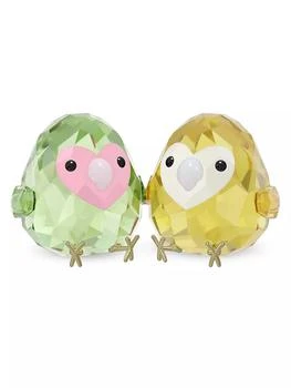Swarovski | All You Need Are Birds Love Bird Swarovski Crystal Figurine Duet,商家Saks Fifth Avenue,价格¥1321
