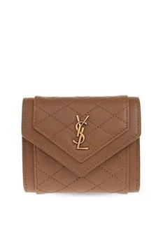 Yves Saint Laurent | QUILTED LEATHER LOGO PURSE 6.8折