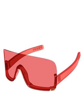 Gucci | Fashion Show Mask Sunglasses, 99mm 