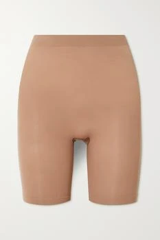SKIMS | Seamless Sculpt 塑形中长短裤 （颜色：sienna）,商家NET-A-PORTER,价格¥272