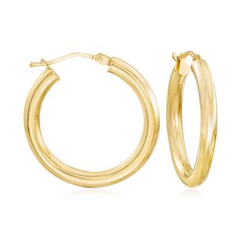 商品Ross-Simons Italian 18kt Yellow Gold Hoop Earrings,商家Premium Outlets,价格¥1919图片