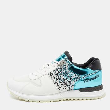 lv低帮鞋, [二手商品] Louis Vuitton | Louis Vuitton Tri-Color Leather and Printed Fabric Runaway Low-Top Sneakers Size 41.5商品图片 满1件减$100, 满减