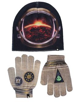 商品Space Print Tech Hat & Gloves图片