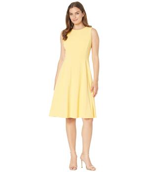 女装拉夫劳伦连衣裙, Ralph Lauren | Crepe Fit-and-Flare Dress商品图片 3.1折