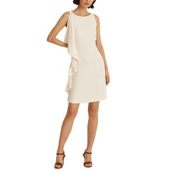 女装拉夫劳伦连衣裙, Ralph Lauren | Georgette Sleeveless Cocktail Dress商品图片 