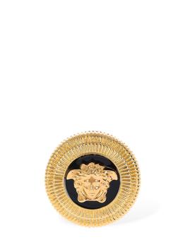 范思哲戒指正品, Versace | Medusa Enamel Thick Ring商品图片 额外8折, 额外八折