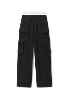 Alexander Wang | Logo Cargo Pant In Ripstop Cotton 