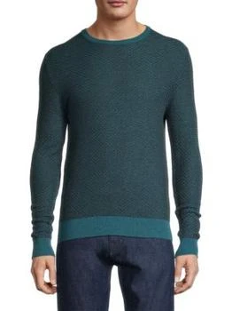 推荐Textured Crewneck Sweater商品