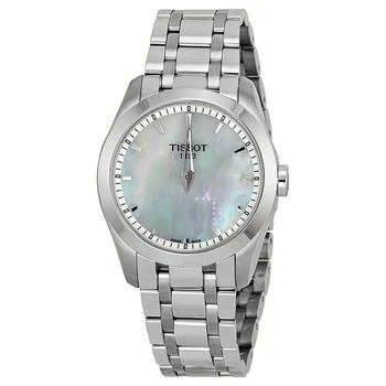 Tissot | 女士 Couturier 珍珠贝母表盘 石英手表 ,商家Jomashop,价格¥1311