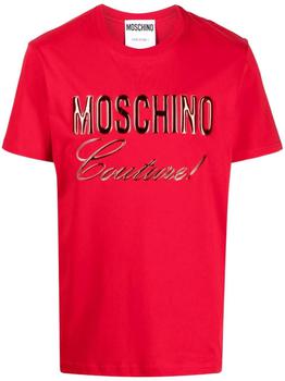 Moschino | Moschino Men's Red Other Materials T-Shirt商品图片,