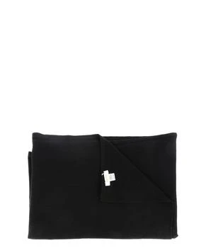 G.A.Emme | Pure Cashmere Shawl Scarves Black,商家Wanan Luxury,价格¥995