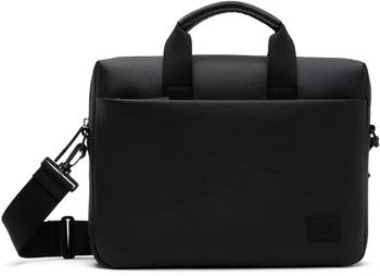 Hugo Boss | Black Faux-Leather Briefcase,商家SSENSE HK,价格¥1312