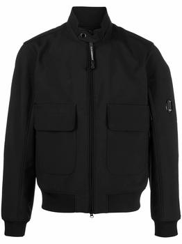推荐Cp Company Men's  Black Polyester Outerwear Jacket商品