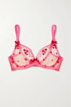 L'Agent by Agent Provocateur | Cupid 刺绣绢网带钢圈文胸  - 32D 6.0折×额外9.7折, 额外九七折