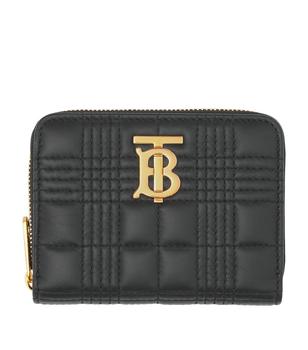Burberry | Quilted Leather Lola Zip-Up Wallet商品图片,独家减免邮费