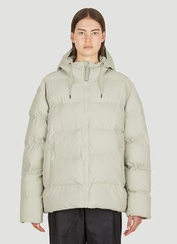 推荐Hooded Puffer Jacket in Grey商品