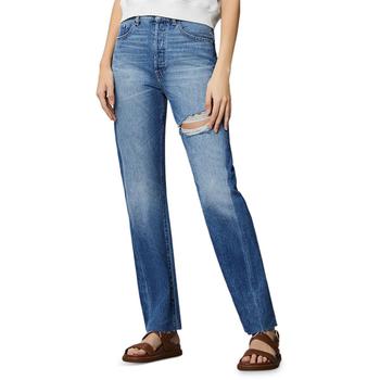 商品DL1961 | DL1961 Womens Emilie Denim Ultra High Rise Straight Leg Jeans,商家BHFO,价格¥156图片