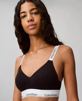 Calvin Klein | Women's Modern Cotton Lightly Lined Bralette QF7059,商家Macy's,价格¥188